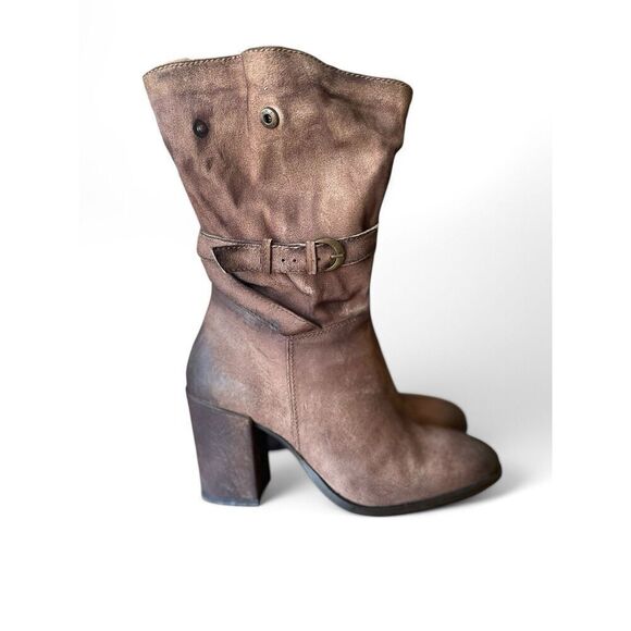 DIBA TRUE Women Size 8 Will Ton Western Boots - Round Toe Zipper Excellent Cond. - Picture 3 of 12